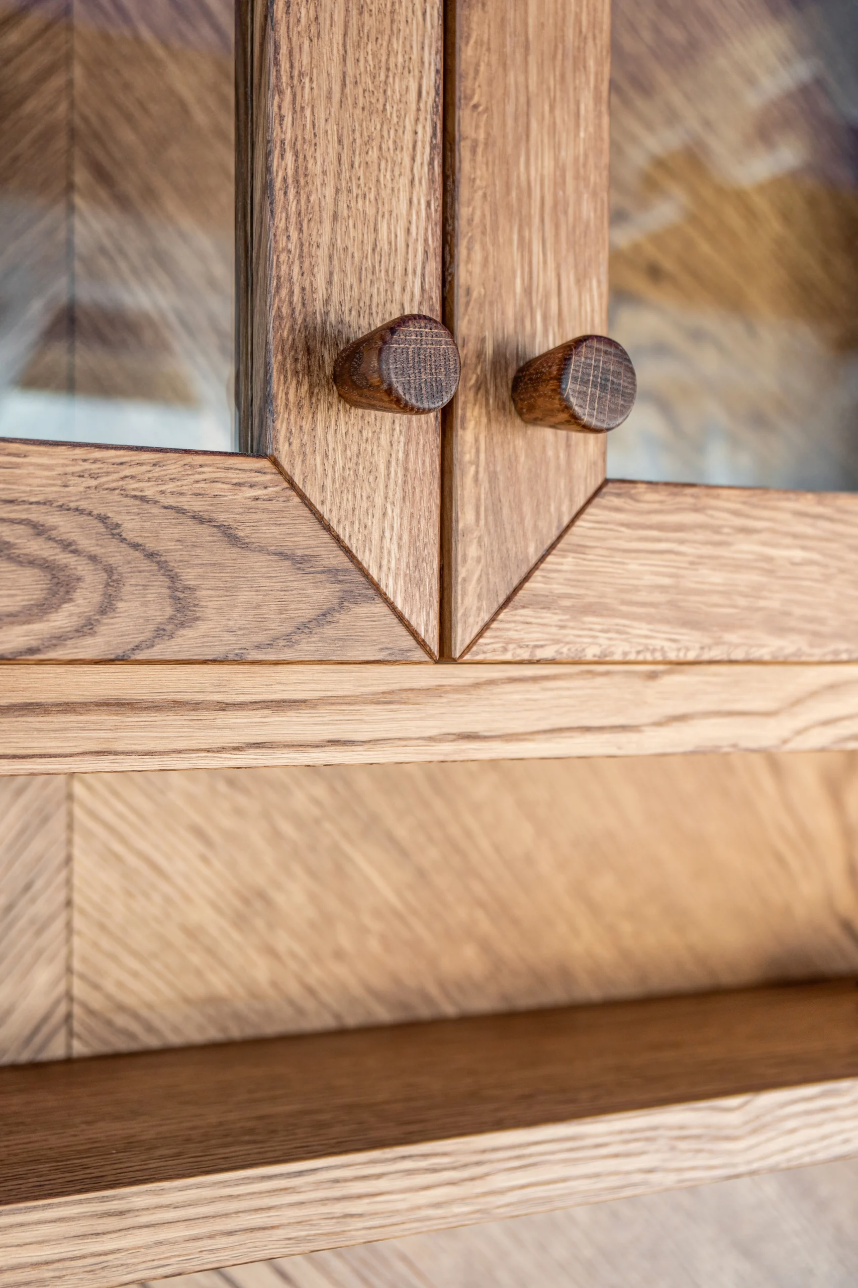 Elegant Oak Cabinet